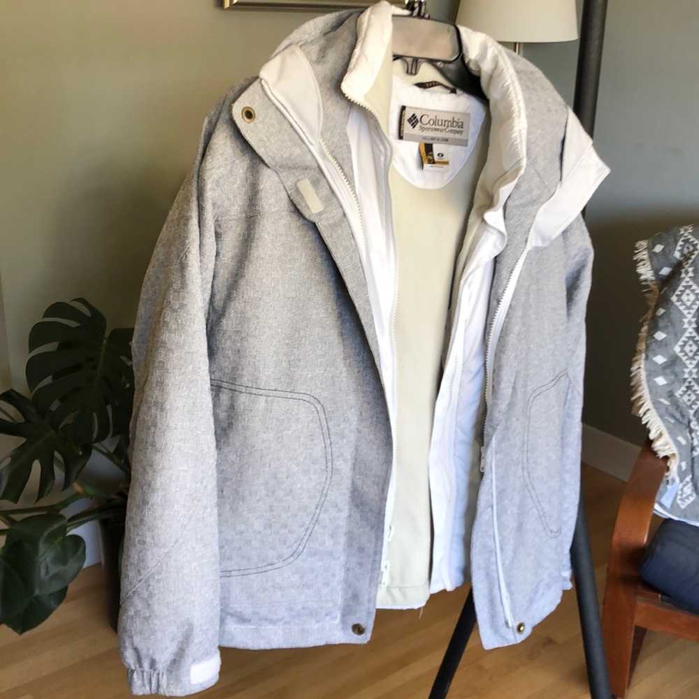 Columbia - S - Winter Ski Jacket - light puffy jacket with shell